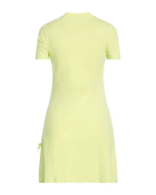 Karl Lagerfeld Yellow Mini Dress