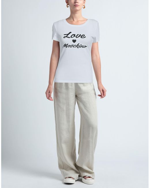 Love Moschino Gray T-shirt