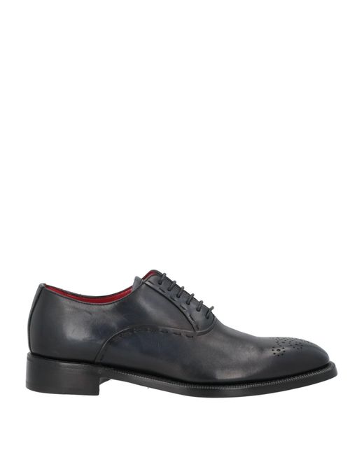 Barrett Gray Midnight Lace-Up Shoes Leather for men