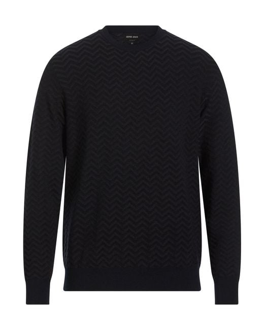 Pullover Giorgio Armani de hombre de color Blue