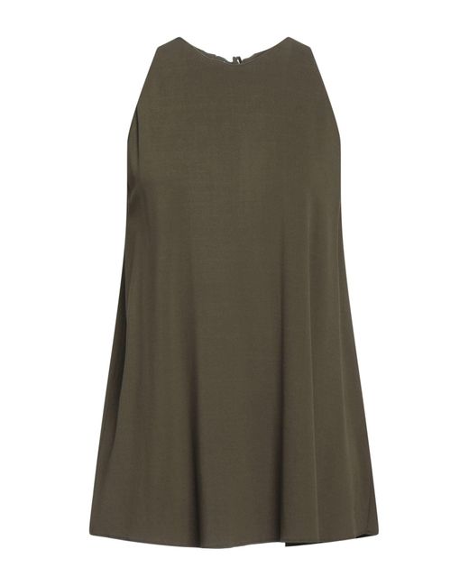 Alexandre Vauthier Green Top Viscose, Elastane