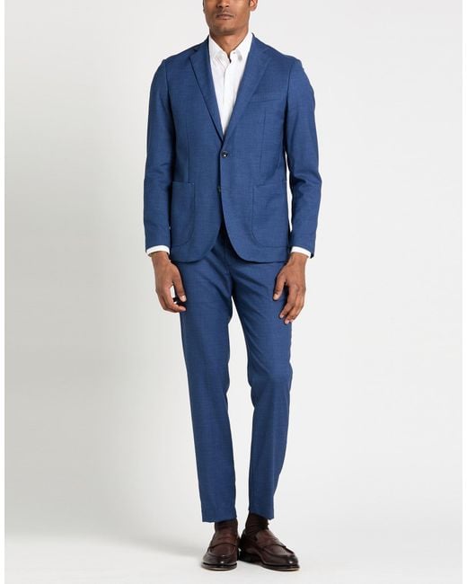 Roberto Cavalli Blue Suit for men