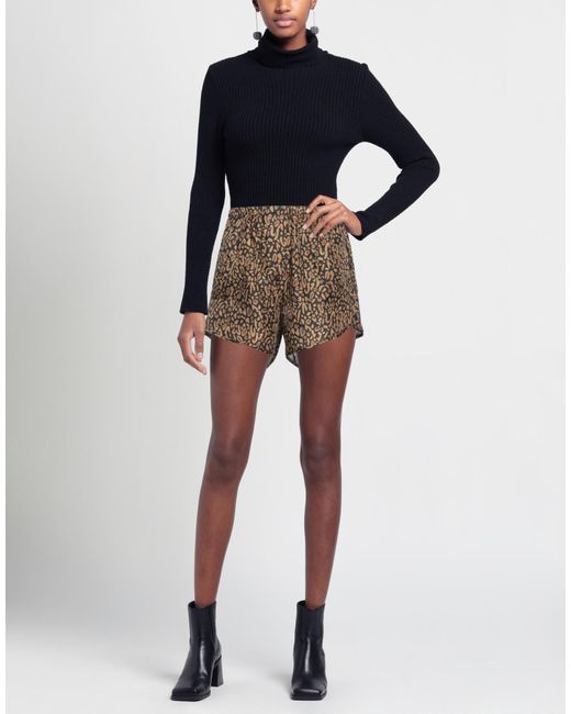 Nanushka Brown Shorts & Bermuda Shorts