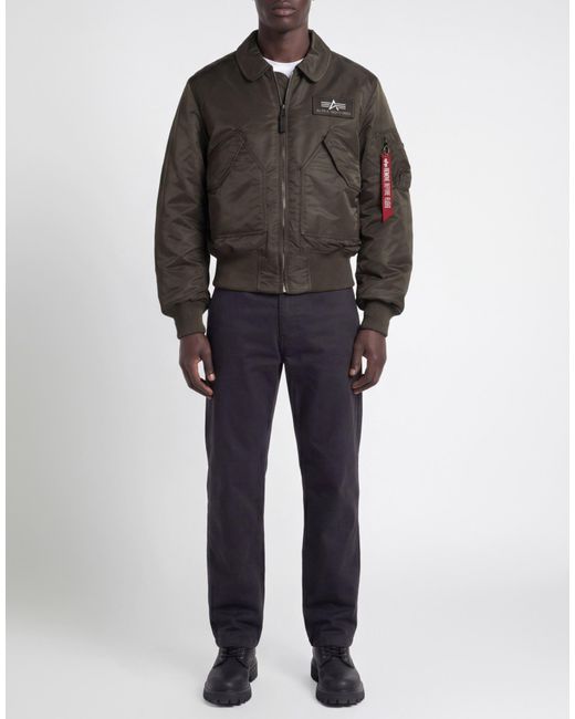 Alpha Industries Gray Jackets for men
