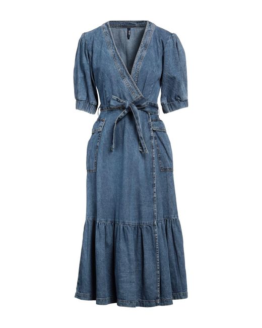 Liu Jo Blue Midi Dress