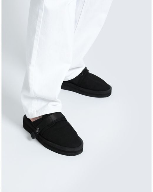 Suicoke Black Mules & Clogs for men