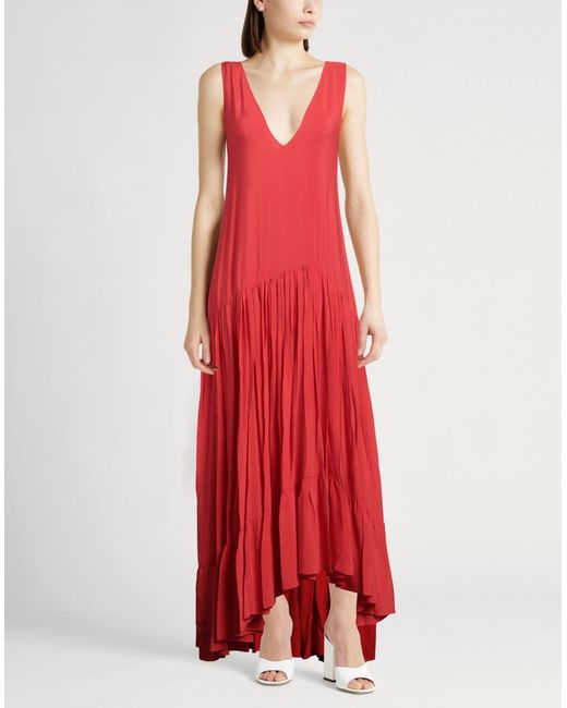 Jucca Red Maxi Dress