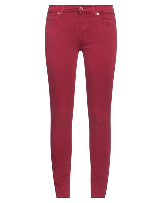 7 For All Mankind Red Trouser
