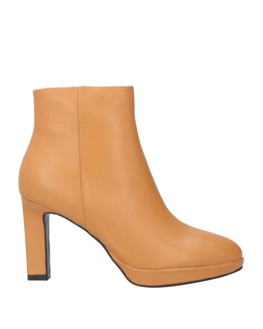Bibi Lou Brown Ankle Boots