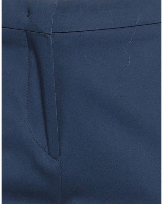Etro Blue Pants Cotton, Elastane