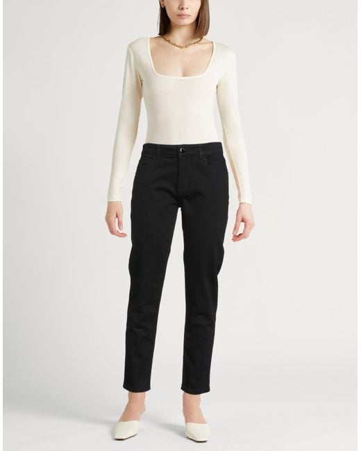 Emporio Armani Black Jeans