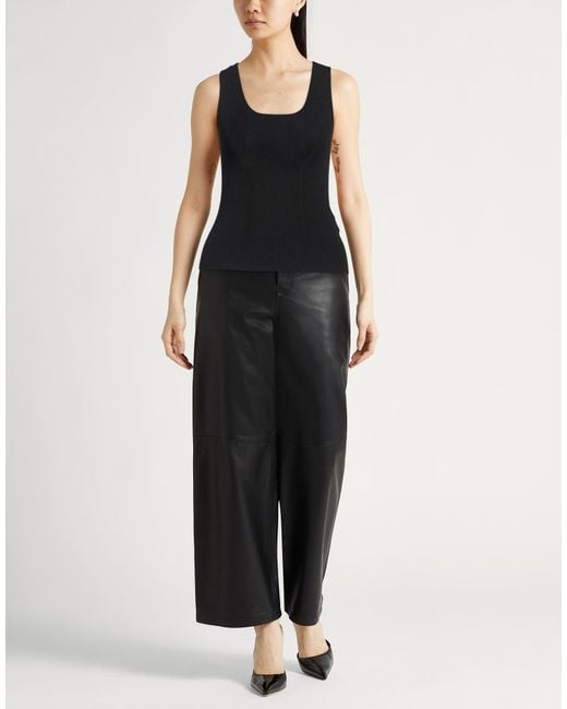 Gentry Portofino Black Top Virgin Wool, Silk