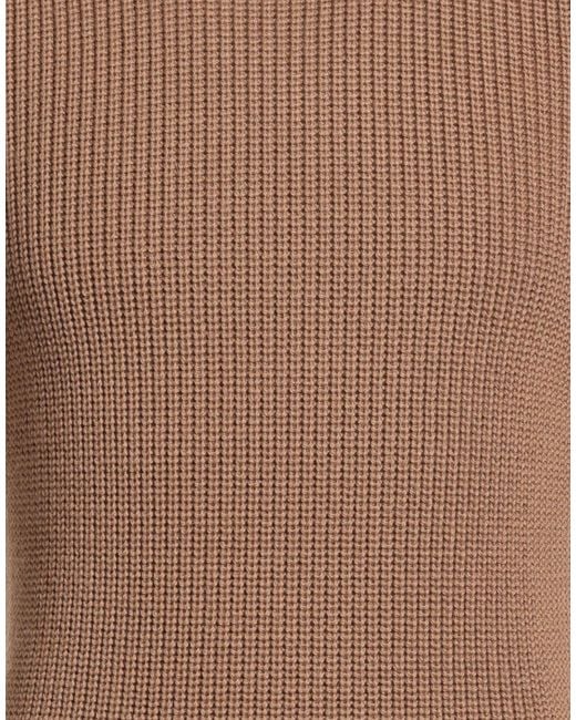 Vneck Brown Jumper for men