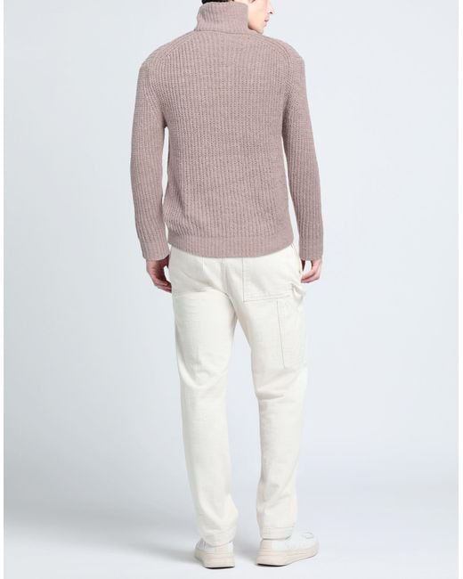 FILIPPO DE LAURENTIIS Rollkragenpullover in Pink für Herren