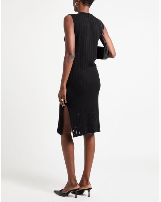 Peserico Black Midi-Kleid