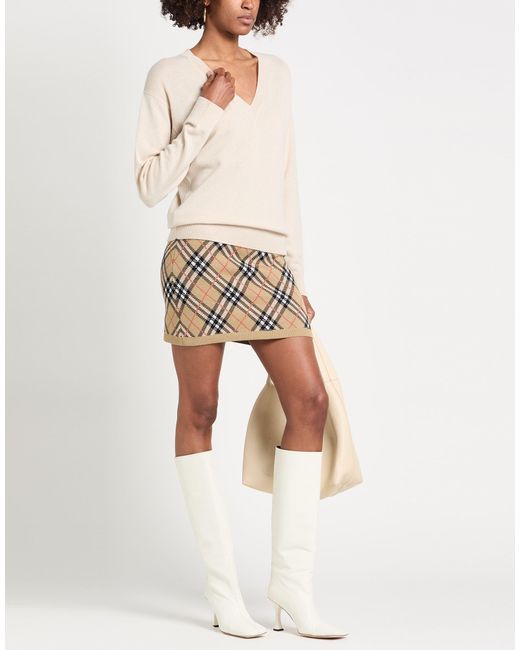 Burberry Natural Sweater Cashmere