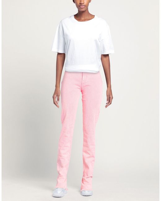 DES_PHEMMES Pink Jeans