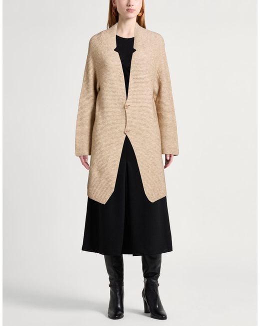 Kangra Natural Cardigan Cotton, Alpaca Wool, Polyamide, Wool, Elastane