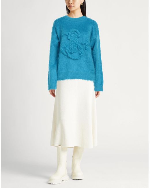 Jil Sander Blue Pullover