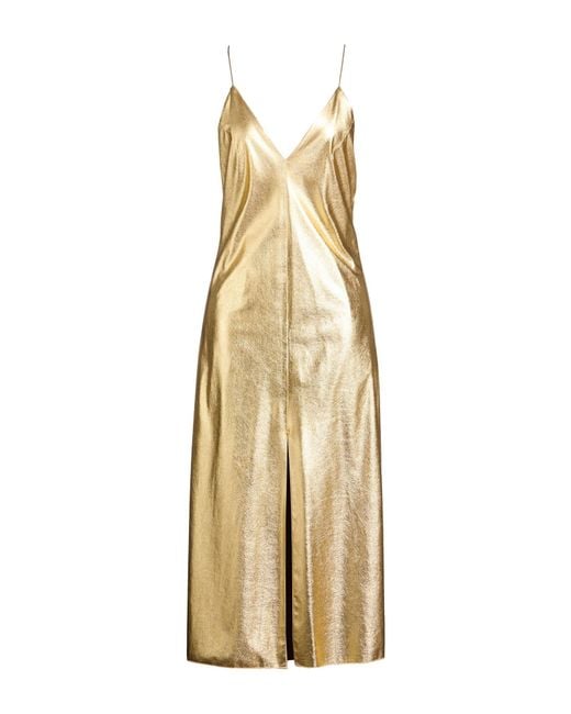 Forte_forte Metallic Midi Dresses