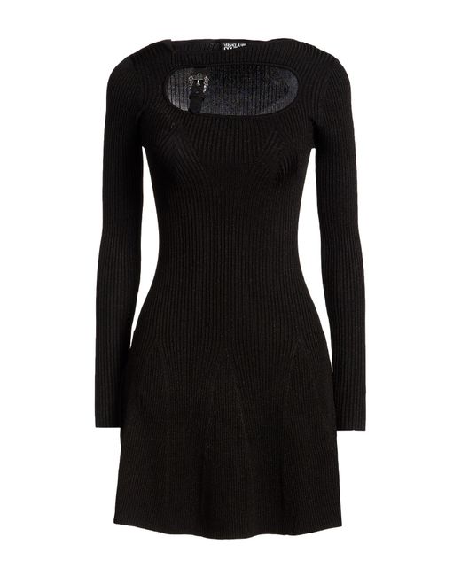 Versace Jeans Couture Black Mini Dresses