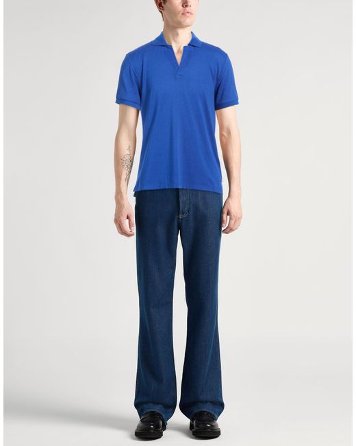 Peuterey Blue Polo Shirts for men