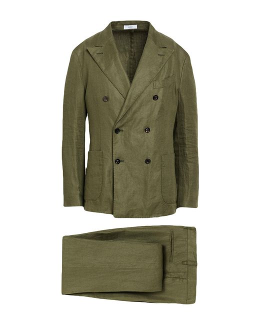 Boglioli Green Suit for men