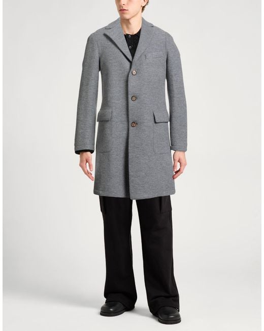 Eleventy Gray Coat for men