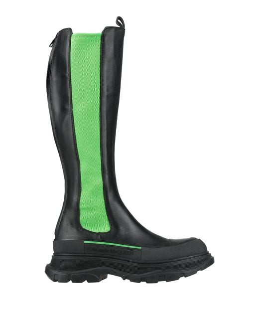 McQueen Green Boots