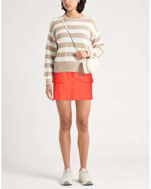 Tory Burch Red Mini Skirts