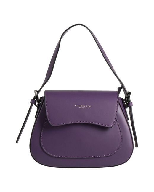My Best Bags Purple Handbag Leather