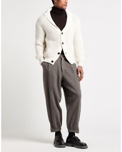 Dondup White Cardigan for men