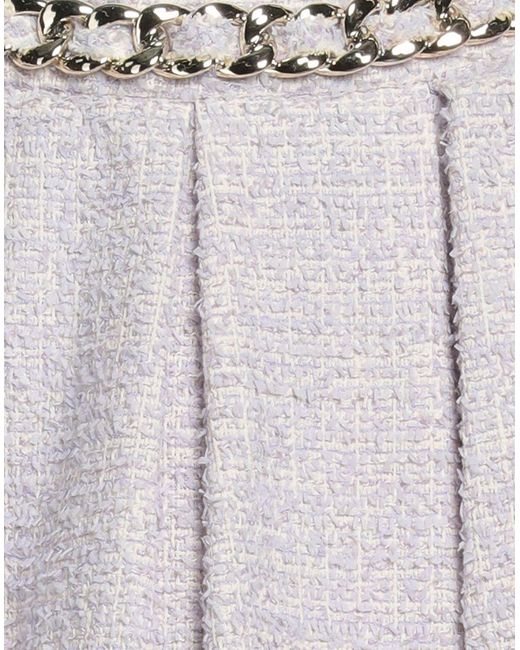 Elisabetta Franchi Gray Minirock