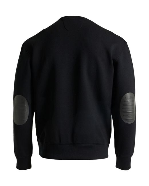 Ferrari Black Sweatshirt Viscose, Polyurethane, Elastane for men