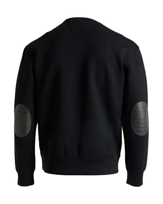 Ferrari Black Sweatshirt Viscose, Polyurethane, Elastane for men
