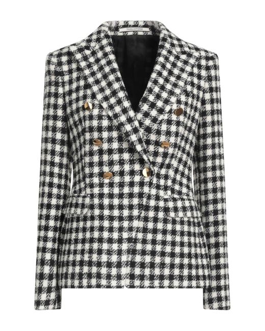 Tagliatore 0205 Black Blazer Virgin Wool, Polyamide, Polyester