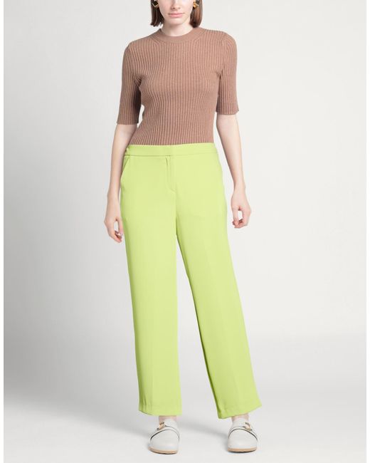 Nora Barth Yellow Pants Polyester, Elastane