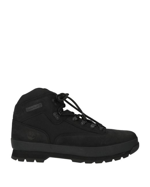 Timberland Black Ankle Boots for men