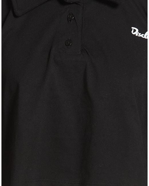 DISCLAIMER Black Polo Shirts