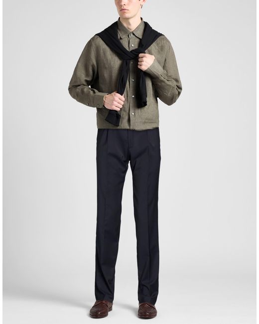 Tagliatore Blue Pants for men