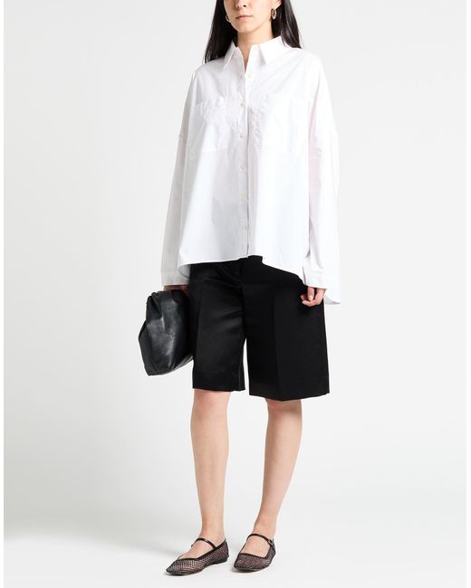 Gaelle Paris White Shirt Cotton
