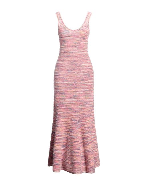 Gabriela Hearst Pink Maxi Dress