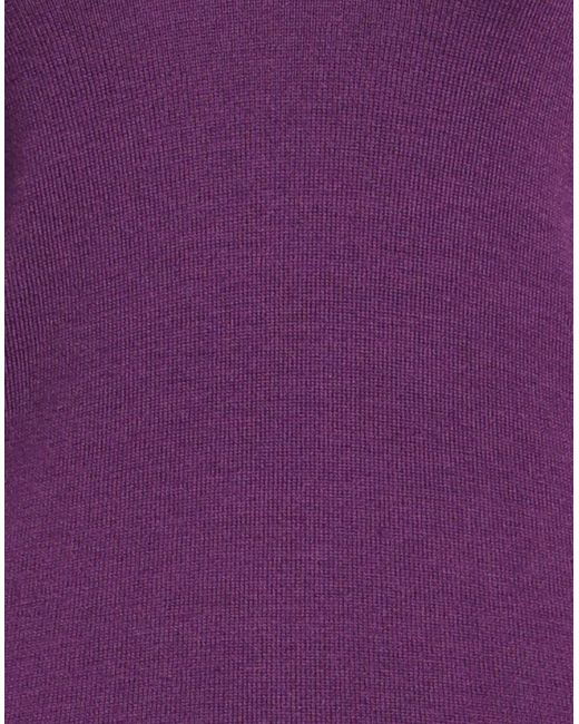 BCBGMAXAZRIA Purple Turtleneck