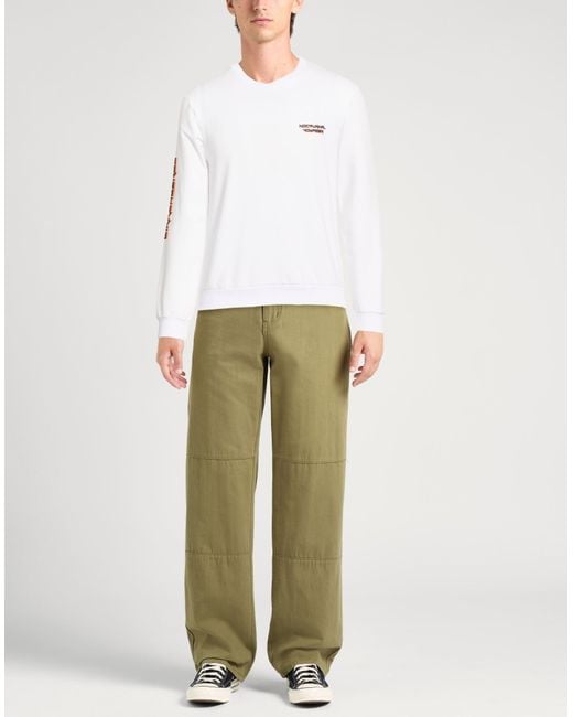 Bikkembergs White Sweatshirt for men