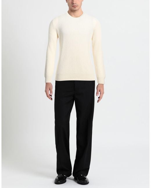 Gran Sasso White Sweater for men