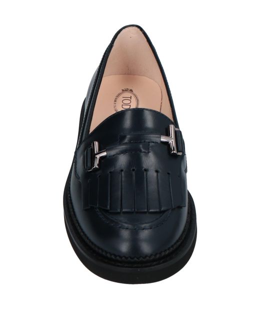 Tod's Blue Loafer