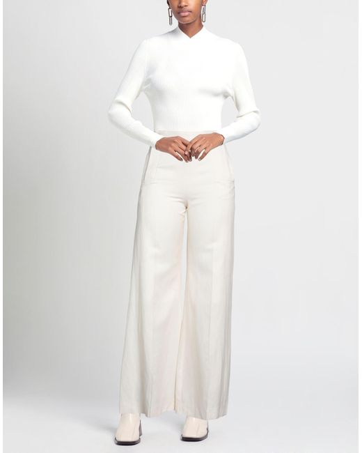 Chloé White Trouser