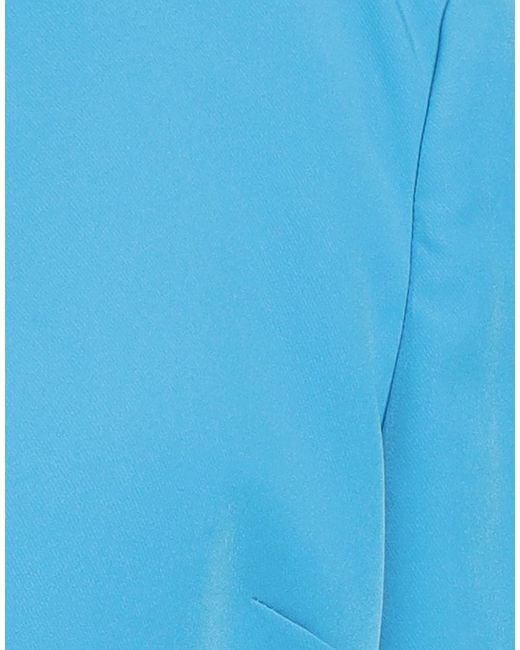 Liu Jo Blue Jacket Polyester, Elastane