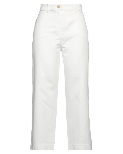Max Mara White Trouser