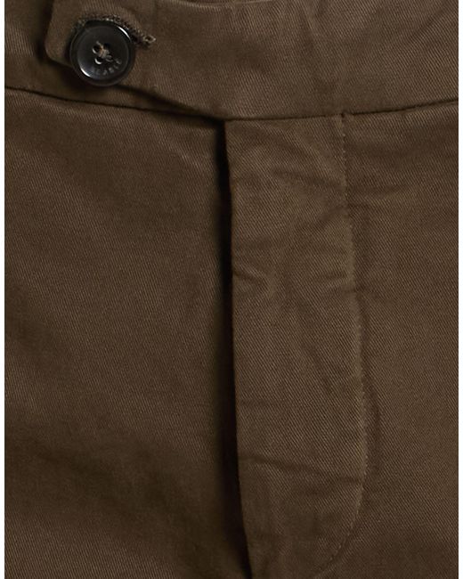 BE ABLE Brown Khaki Pants Cotton, Elastane for men